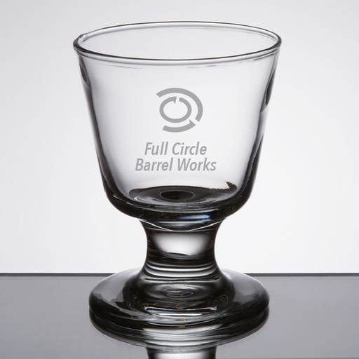 [GLS-L3746] Libbey 3746 Embassy 5.5 oz. Footed Rocks / Old Fashioned Glass