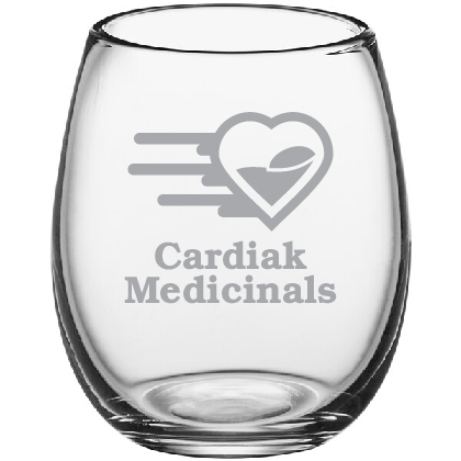 [GLS-A9510] Pangea 15 oz. Stemless Wine Glass