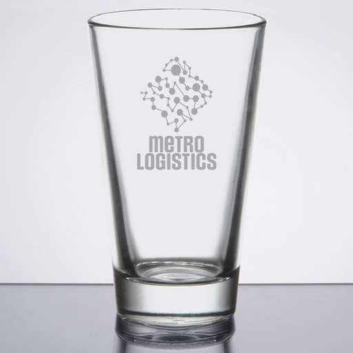 [GLS-L1632] Libbey Restaurant Basics 18 oz. Rim Tempered Mixing Glass