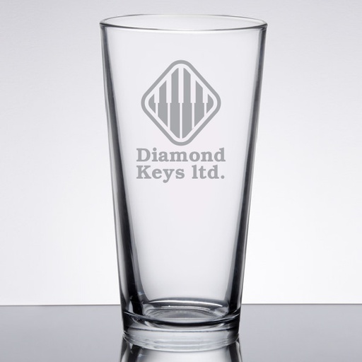 [GLS-L15722] Libbey Restaurant Basics 22 oz. Rim Tempered Mixing Glass