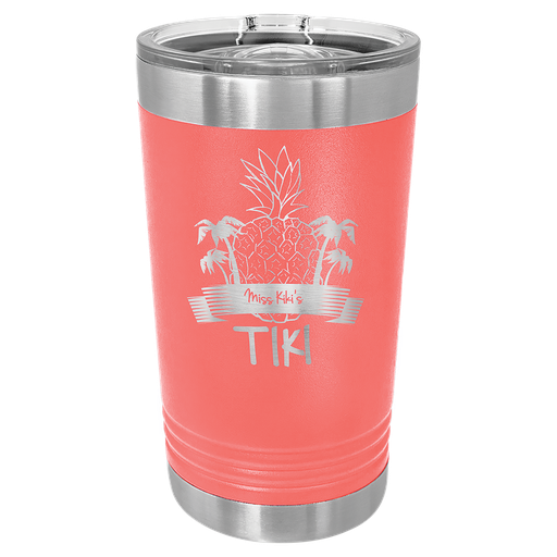 [LTM767] Coral 16 oz. Polar Camel Pint with Slider Lid