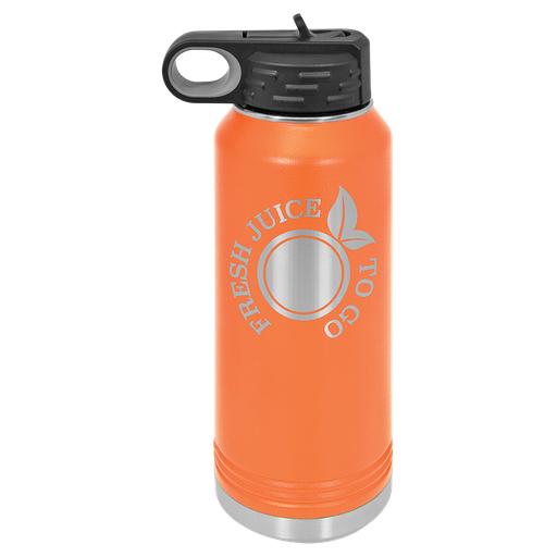 [LWB212] 32 oz. Orange Polar Camel Water Bottle