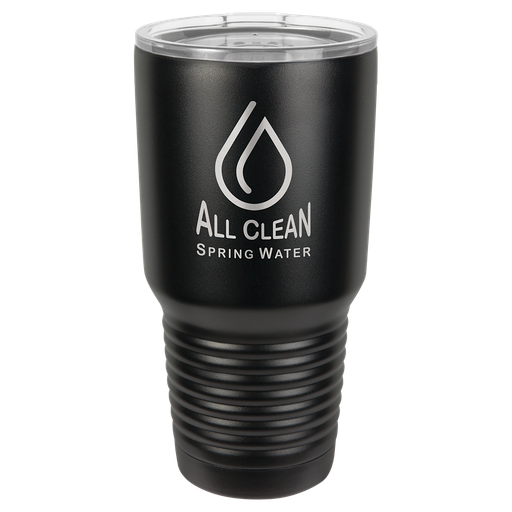 [LTM7302] Polar Camel 30 oz. Black Ringneck Vacuum Insulated Tumbler w/Lid, no Silver Ring
