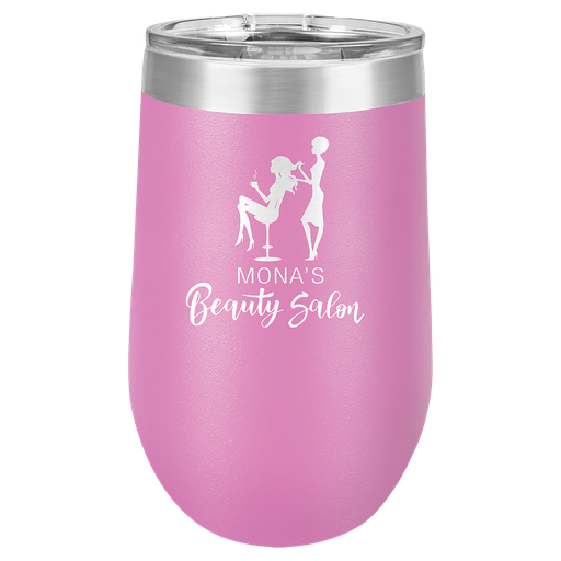 [LTM808] Polar Camel 16 oz. Light Purple Vacuum Insulated Stemless Tumbler w/Lid