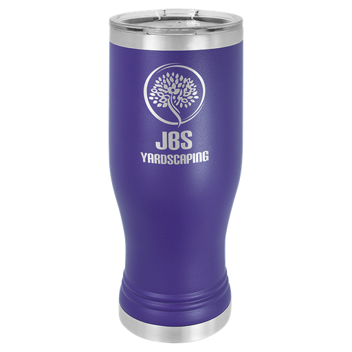 [LTM979] Purple 20 oz. Polar Camel Pilsner w/Clear Lid