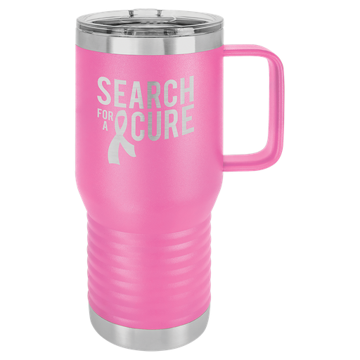 [LCM205] Polar Camel 20 oz. Pink Vacuum Insulated Travel Mug with Slider Lid