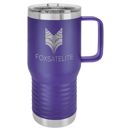 [LCM209] Polar Camel 20 oz. Purple Vacuum Insulated Travel Mug with Slider Lid