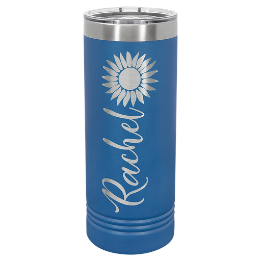 [LTM7004] Polar Camel 22 oz. Royal Blue Skinny Tumbler with Slider Lid