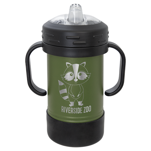 [LSC108] Polar Camel 10 oz. Olive Green Sippy Cup