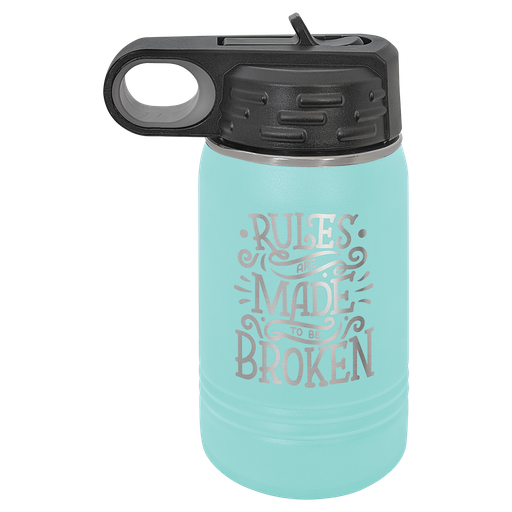 [LWB056] 12 oz. Teal Polar Camel Water Bottle