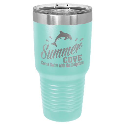 [LTM7356] Polar Camel 30 oz. Teal Ringneck Insulated Tumbler w/Slider Lid